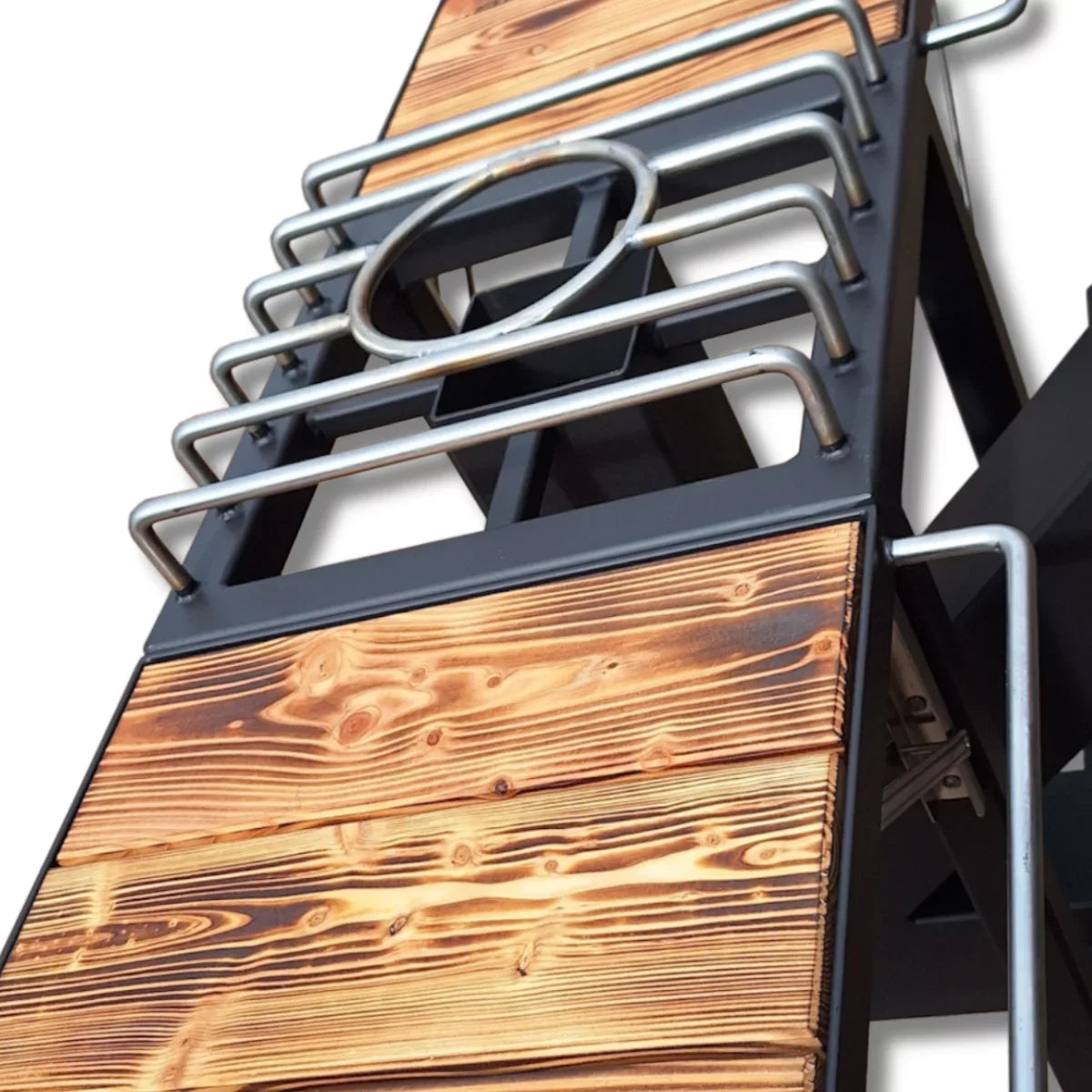 Steel Rocket Stove Station