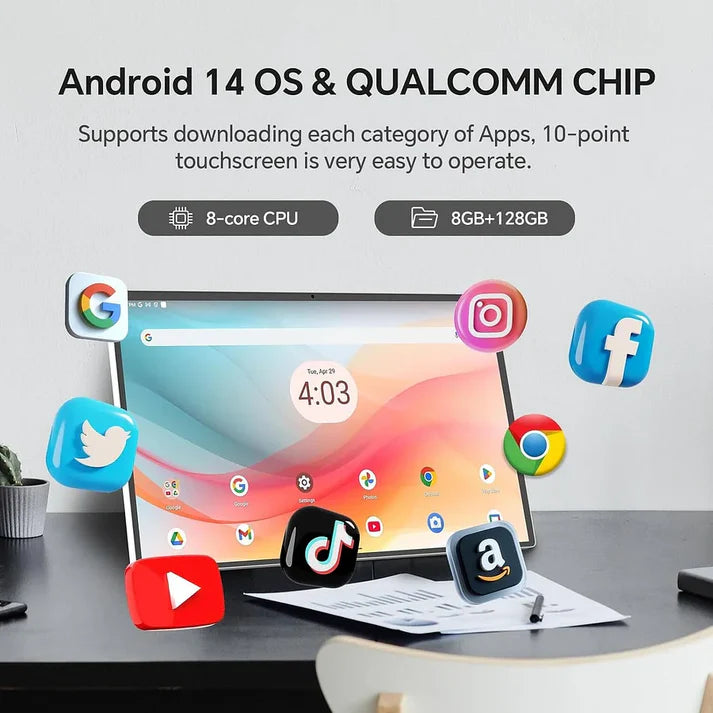 🎅24.5-Inch Smart Touch Portable TV