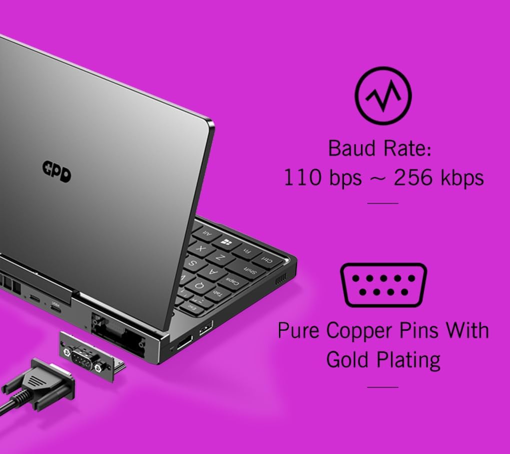 Mini laptop, 8.8-inch touchscreen, aluminum alloy casing, UMPC, Windows 11 operating system, AMD Ryzen AI 9 HX 370 processor