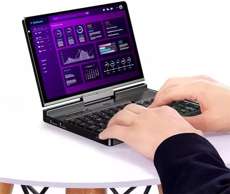 Mini laptop, 8.8-inch touchscreen, aluminum alloy casing, UMPC, Windows 11 operating system, AMD Ryzen AI 9 HX 370 processor