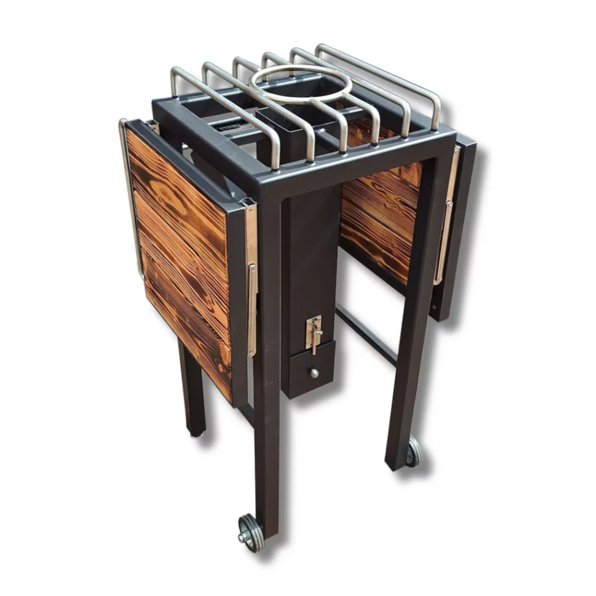 Steel Rocket Stove Station