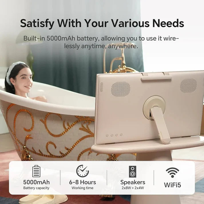 🎅24.5-Inch Smart Touch Portable TV